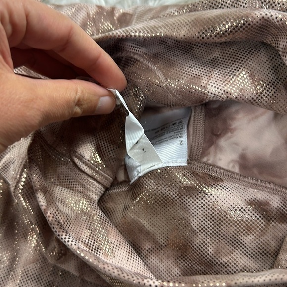 Lululemon Align High-Rise Pant 25" *Shine Diamond Dye Misty Shell Cacao Diffuse - Picture 4 of 6